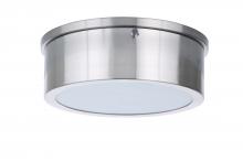  X6709-BNK-LED - Fenn 1 Light 9" LED Flushmount in Brushed Polished Nickel