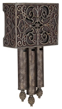  CA3-RC - Westminster Carved Short Chime in Hand Painted Renaissance Crackle