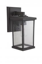  ZA2414-BZ-C - Resilience 1 Light Outdoor Lantern in Bronze