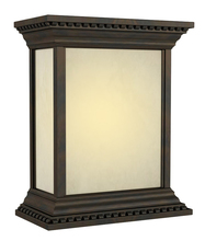  ICH1520-OB - Hand-Carved Crown Molding Lighted LED Chime in Oiled Bronze