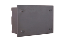  ICH1600-AI - Industrial Rectangle Lighted LED Chime in Aged Iron