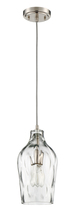  P725BNK1 - 6.63" 1 Light Mini Pendant in Brushed Polished Nickel