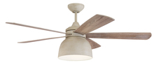  VEN52CW5 - 52" Ventura in Cottage White w/ Cottage White/Dark Driftwood Blades