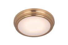  X6609-SB-LED - X66 Series 1 Light 9" LED Flushmount in Satin Brass