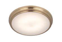  X6611-SB-LED - X66 Series 1 Light 11" LED Flushmount in Satin Brass