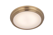  X6613-SB-LED - X66 Series 1 Light 13" LED Flushmount in Satin Brass