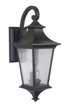  Z1364-MN - Argent II 2 Light Medium Outdoor Wall Lantern in Midnight