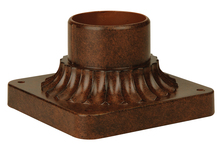  Z200-AG - Post Adapter Base for 3" Post Tops in Aged Bronze