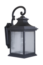  Z3214-MN - Gentry 1 Light Medium Outdoor Wall Lantern in Midnight