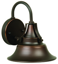  Z4404-OBG - Union 1 Light Small Outdoor Wall Lantern in Oiled Bronze Gilded