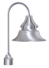  Z4415-SA - Union 1 Light Outdoor Post Mount in Satin Aluminum