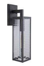  Z4524-MN-SC - Deka 1 Light Large Outdoor Wall Lantern in Midnight