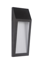  Z9312-OBO-LED - Wedge 1 Light Medium LED Outdoor Pocket Sconce in Oiled Bronze Outdoor