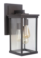  Z9724-OBO - Riviera III 3 Light Large Outdoor Wall Lantern in Oiled Bronze Outdoor