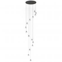  E21569-142BK - Dewdrop-Multi-Light Pendant