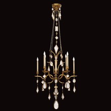  725640-3ST - Encased Gems 31"W Round Chandelier