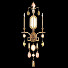  727050-1ST - Encased Gems 49"H Sconce