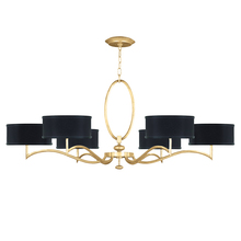  771740-SF34 - Allegretto 51"W Round Chandelier